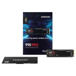 Samsung Disco SSD 990 PRO 2TB M.2 2280 PCIe Gen4 NVMe 2.0 Compatible PS5 y PC MZ-V9P2T0BW