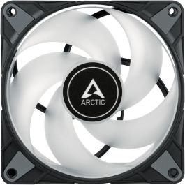 Arctic P12 PWM PST A-RGB Ventilador de 120mm para PC, iluminación ARGB, función PWM PST, color Negro