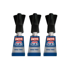 Loctite Super Glue-3 Pegamento Instantáneo Mono Dosis Blister 3 Unidades 1g