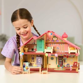 Moose Casa de Celebraciones de Bluey, Playset con 11 Accesorios, Muebles Extraíbles y 1 Figura Exclusiva de Bluey para Niños +3 Años