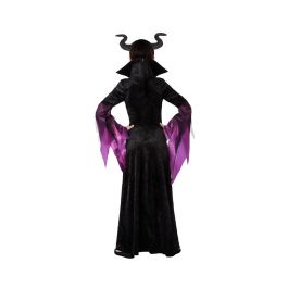 Disfraz de Malvada Niña tipo Madrastra de Blancanieves o Maléfica - Vestido Negro y Morado Infantil Talla 3-4 Años Disfraz de Malvada Niña tipo Madrastra de Blancanieves o Maléfica - Vestido Negro y Morado Infantil Talla 3-4 Años