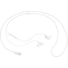 Samsung EO-IC100BWEGEU Auriculares In-Ear Cable USB-C con Micrófono y Control de Volumen, Blanco by AKG