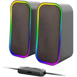 Speedlink TOKEN RGB Altavoces Gaming Inalámbricos/Alámbricos 6W Estéreo Negros con Iluminación RGB Precio: 46.58999972. SKU: B1DP2QHAR7