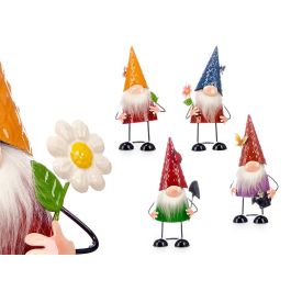 Gnomo Hojalata Liso Surtidos Ibergarden 15X30CM (12 Unidades) Precio: 56.99000054. SKU: B1G4B9HTK9