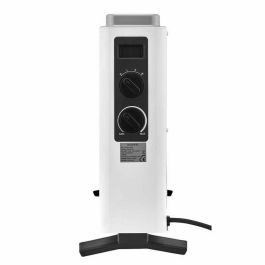 Oceanic Mobile Convector Calefactor Eléctrico 2000W con 3 Potencias (800W/1200W/2000W), Termostato, Móvil, Protección Sobrec., Blanco