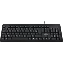 Bluestork BS-KB-MEDIAFIRST Teclado Multimedia con Diseño Elegante y 10 Teclas Multimedia