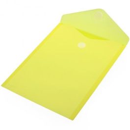 Office Box Carpeta Sobre Cierre C-Velcro Classic A4+ Vertical Plástico Amarillo Translúcido Precio: 1.49999949. SKU: BIX90053