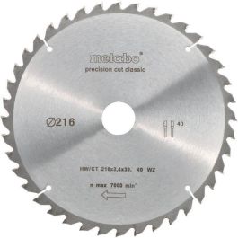 METABO Hoja de sierra circular de corte de precisión - 216 mm - 40 dientes - Inglete y sierras radiales Precio: 33.4999995. SKU: B13DCZJY5W