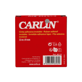 Carlin Cinta Adhesiva Invisible 33 mt x 19 mm para Embalar