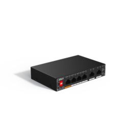 Dahua SG1006P Switch PoE No Administrado Gigabit Ethernet con 6 Puertos RJ-45, 4 Puertos PoE, Montaje en Pared, Negro Precio: 38.50000022. SKU: B18PXBPW62