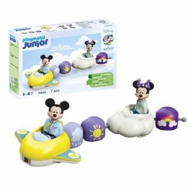 PLAYMOBIL 71697 Mickey y Minnie Tren Nube - Disney - Incluye Minnie, Mickey y un Avión Tren Nube - Edad 1