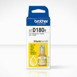 Brother BTD180Y Botella de Tinta Amarilla 5000 Páginas Consumible Original para Impresoras Brother Precio: 11.49999972. SKU: B1BT349C5W
