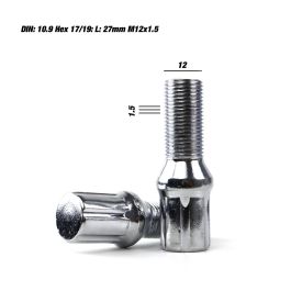 Omp Speed Juego De 20 Tornillos Acero De Colores M12x1.5 Llave De 17-19 Largo 27 mm Color Plata Y Material Din 10.9 OMPS09961202 Omp Speed Juego De 20 Tornillos Acero De Colores M12x1.5 Llave De 17-19 Largo 27 mm Color Plata Y Material Din 10.9 OMPS09961202