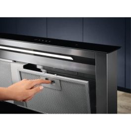 ELECTROLUX LFD619Y - Campana elevadora Breeze de extracción y reciclaje - 700 m³ / h - 67dB - 3 velocidades + 1 intensiva - L90cm - Negro