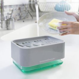 Dispensador de Jabón 2 en 1 para Fregadero Pushoap InnovaGoods Precio: 6.59000001. SKU: V0103313