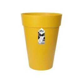 ELHO Loft Urban Maceta redonda High 35 - Amarillo - Ø 34 x H 45 cm - exterior - 100% reciclado Precio: 38.99415817. SKU: B1FNDR5ESN