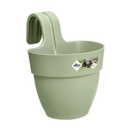 ELHO - Maceta - Vibia Campana Easy Hanger Pequeño - Verde pistacho - Balcón exterior - L 24,1 x An 20,5 x Al 26,5 cm Precio: 24.50000014. SKU: B15MQPKF4X