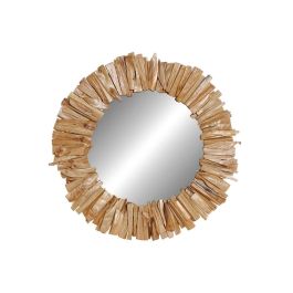 Espejo de pared DKD Home Decor Natural Alpino Acabado envejecido 60 x 4 x 60 cm Precio: 104.49999956. SKU: B1FLXPTNNP