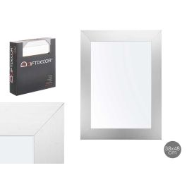 Espejo Giftdecor 38x48 cm marco plata - Madera MDF y vidrio (6 Unidades) Precio: 41.50000041. SKU: S3605900