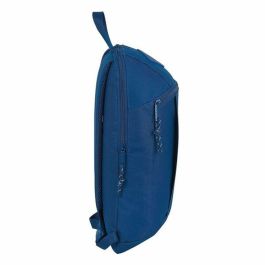 Blackfit8 Mini Mochila Oxford Azul Oscuro de Poliéster 600D para Niños +3 Años