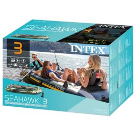 Barca Hinchable Intex Seahawk 3 Verde 295 x 43 x 137 cm