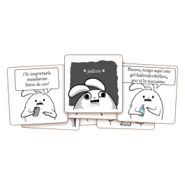 Exploding Kittens Terapeuta de Pacotilla - Juego de Mesa de Cartas para crear cómics de terapia con humor oscuro, 3-8 Jugadores, Edad 17+ Exploding Kittens Terapeuta de Pacotilla - Juego de Mesa de Cartas para crear cómics de terapia con humor oscuro, 3-8 Jugadores, Edad 17+