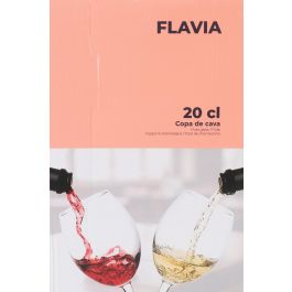 La Mediterranea Copa de Cava Flavia Colección Vega 20 cl (4.8x22.6 cm) (24 Unidades)