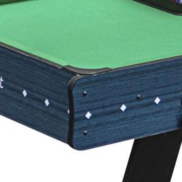 Mesa de billar plegable medidas producto 121,5 x 60,5 x 71 cm campo de juego 111 x 54 Mesa de billar plegable medidas producto 121,5 x 60,5 x 71 cm campo de juego 111 x 54