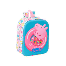 SAFTA Mochila 3D Peppa Pig Guarderia Preescolar 27cm Precio: 9.89000034. SKU: B1ENTEFLK3