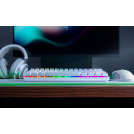 Razer RZ03-03390400-R3M1 Teclado Mecánico Mini USB QWERTY Internacional de EE.UU. Blanco