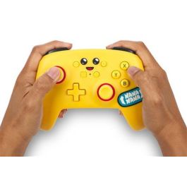 Power A Mando Inalámbrico Mejorado para Nintendo Switch con Diseño Peely, Botones Asignables, Controles de Movimiento, Batería Recargable, NSGP0268-01 Power A Mando Inalámbrico Mejorado para Nintendo Switch con Diseño Peely, Botones Asignables, Controles de Movimiento, Batería Recargable, NSGP0268-01