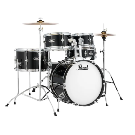Pearl Batería Roadshow Junior Rsj 1610Bx/0805/10550/1308+1204 & Hw / Platos - Jet Black Pearl