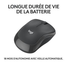 LOGITECH RATON AMBIDEXTRO M240 SILENT BLUETOOTH MOUSE GRAFITO