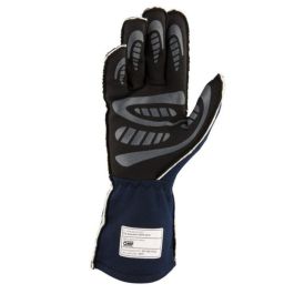 Omp OMPIB0-0776-B01-244-S Guantes First Fia 8856-2018 My2025 Navy Azul - Cyan Talla S