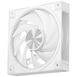 DeepCool CG580 4F V2 Torre Midi PC Blanco con 4 Ventiladores y Vidrio Templado para Gaming
