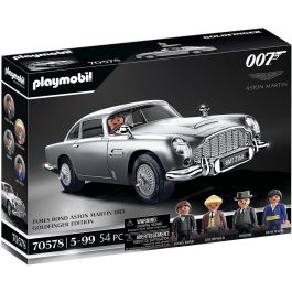 Playmobil James Bond Aston Martin DB5 Goldfinger con gadgets, asiento eyector y matrículas giratorias, vehículo icónico de 007 Precio: 86.49999963. SKU: S7122834