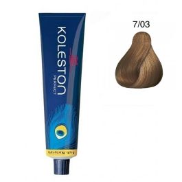 Koleston Perfect, Tinte permanente para el cabello, 7/03 Medium Blonde Natural Gold, 60 ml Precio: 15.49999957. SKU: B1FMBNKNFH