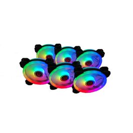 TALIUS IRIS SPECTRUM ARGB/CRONOS -KIT DE 6 VENTILADORES 120 MM COLOR NEGRO Precio: 46.49999992. SKU: B1JAR26QXN