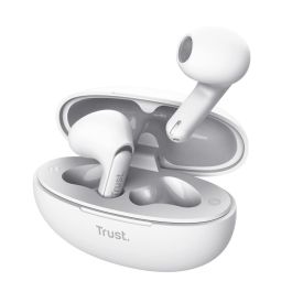 Auriculares Bluetooth Trust Yavi ENC con estuche de carga/ Blancos Precio: 34.89000031. SKU: B1BPGA3MHJ