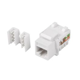 Lanberg Conector Keystone Cat 6 UTP RJ45, Blanco, Compatible con 568A/B, PCBA, para Cable 22-26 AWG Precio: 4.49999968. SKU: S5604243