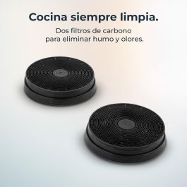 Cecotec Campana Convencional Integrable Bolero Flux TIR 908000 Blanco Cristal 90cm A++