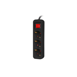 Lanberg PS1-03F-0150-BK Regleta Base Múltiple 3 Tomas AC Tipo F Cable 1.5m para Interior Color Negro 2500W Precio: 8.49999953. SKU: S5607123