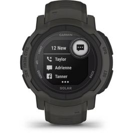 Garmin Instinct 2 Solar 45mm negro Smartwatch Deportivo con GPS, Pulsómetro, Oxígeno en Sangre y Batería de Larga Duración