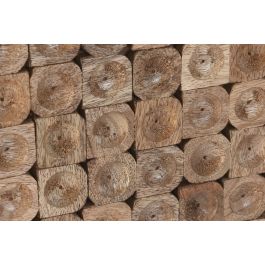 DKD Home Decor Decoración de Pared Moderna de Madera de Mango con Troncos Natural 90x90x3 cm DKD Home Decor Decoración de Pared Moderna de Madera de Mango con Troncos Natural 90x90x3 cm