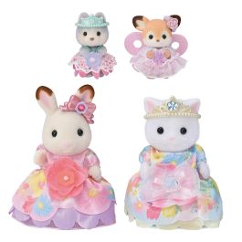 Sylvanian Families 5809 Set Princesas de las Flores: Figuras de Hadas Freya Chocolate, Lyra Persa, Rae Husky, Rosé Ciervo (+3 años) Precio: 28.49999999. SKU: B1DMJ3KY6Z