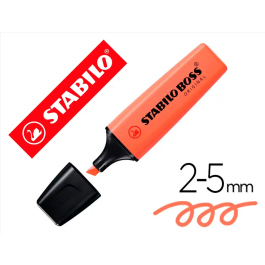 Stabilo Rotulador Boss Fluorescente 70 Pastel Coral Meloso Antisecado Punta Biselada 2-5mm Precio: 1.49999949. SKU: B1G37TWSHK