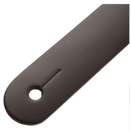 Levy's Correa Amped Leather Series 3" Marrón Oscuro