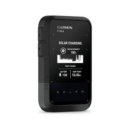 Garmin eTrex Solar GPS de Mano con Carga Solar, Negro/Gris