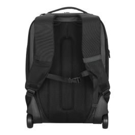 Targus EcoSmart Mobile Tech Traveler Mochila con Ruedas Convertible para Portátil 15.6" con SafePort Sling Expandible 35-40L Negra Equipaje de Mano