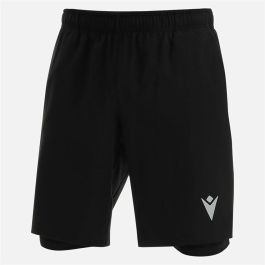 Pantalones Cortos Deportivos para Hombre Macron Cb Matias Double Negro 9-10 Años